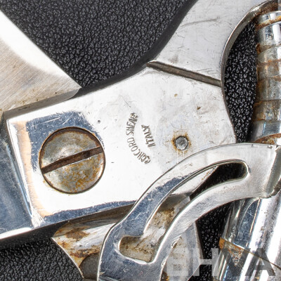 Vintage Carving Set, Including Whiting Manufacturing Co, Web Silver Co and Concord Shear Italy, all with Sterling Silver Handles