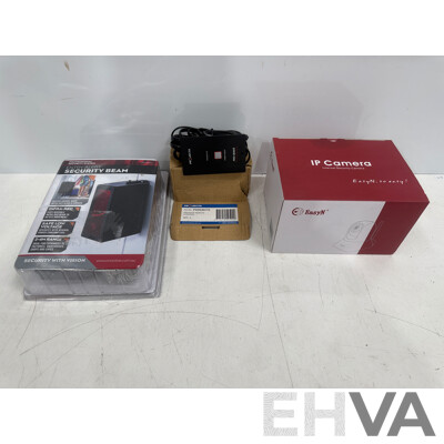 AM471 Entry Alert Security Beam + Projecta Power Remote + EasyN Ip Camera
