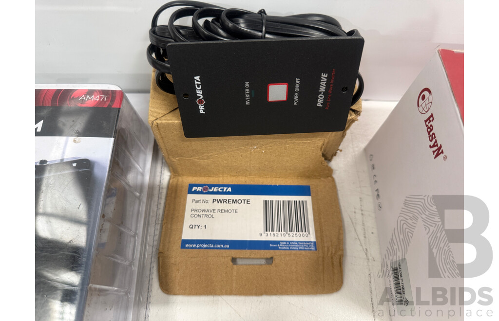 AM471 Entry Alert Security Beam + Projecta Power Remote + EasyN Ip Camera