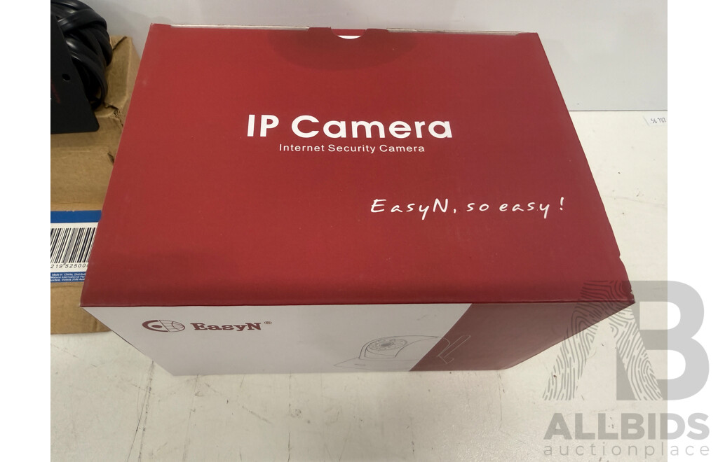 AM471 Entry Alert Security Beam + Projecta Power Remote + EasyN Ip Camera