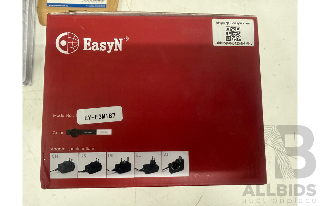 AM471 Entry Alert Security Beam + Projecta Power Remote + EasyN Ip Camera