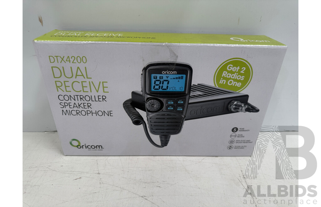 Oricom DTX4200 Dual Receive UHF