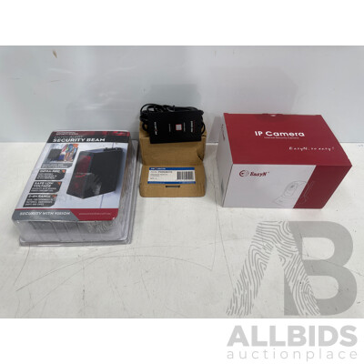 AM471 Entry Alert Security Beam + Projecta Power Remote + EasyN Ip Camera