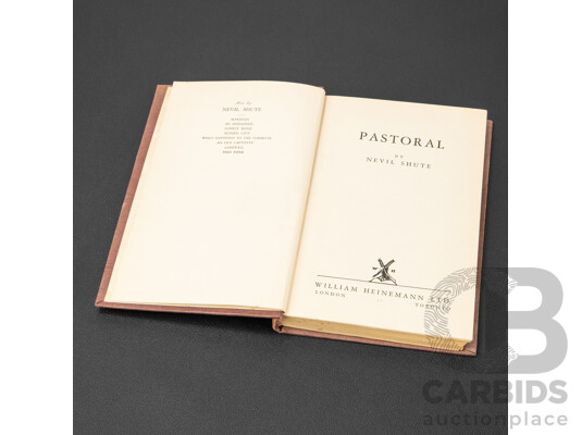 Neil Shute (Norway), (20th Century, British-Born Australian, 1899-1960), Pastoral, First Australian Edition (1945) Hardback Book, Published by William Heinemann Ltd