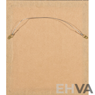 Pier Canosa, (20th Century, Italian, 1940-), Abstract Menagerie, Wonderful Editioned & Signed Etching, 42 x 37 cm (frame)