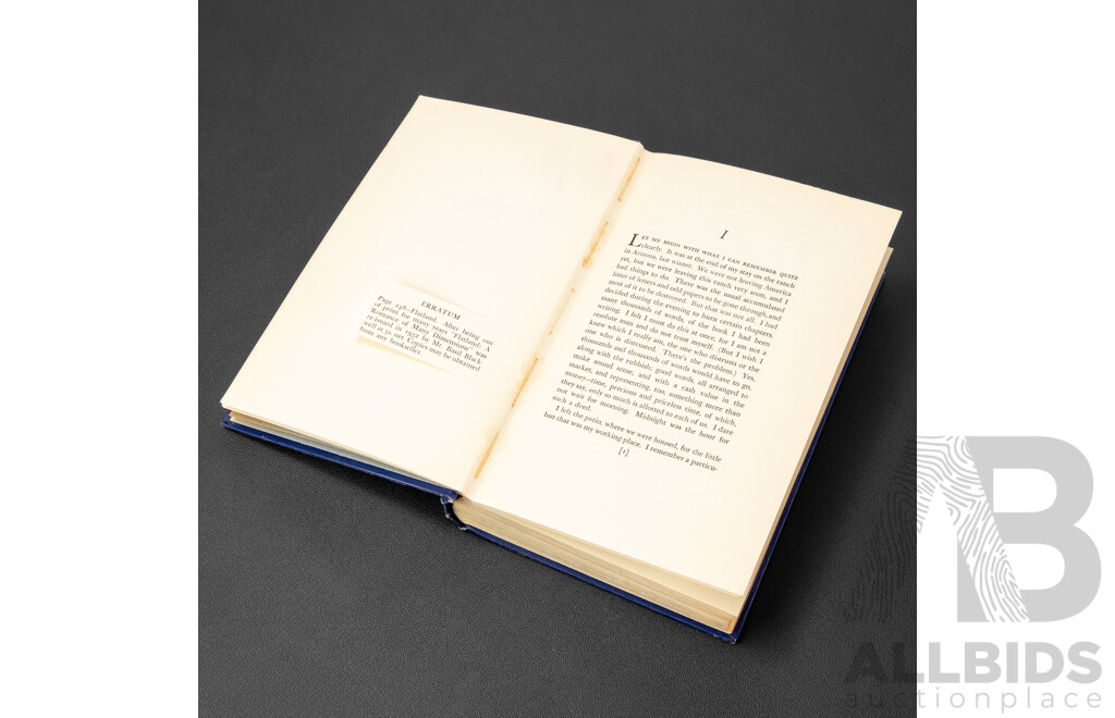 J.B. (John Boynton) Priestly (20th Century, British, 1894-1984), Midnight on the Desert, a Chapter of Autobiography, Hard Cover First Published 1937, by William Heinemann Ltd