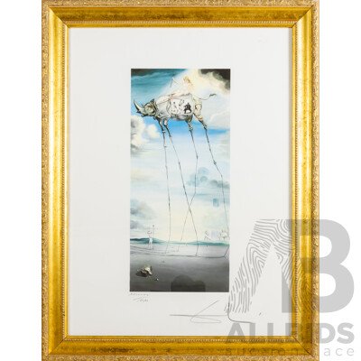Salvador Dali, (20th Century, Spanish, 1904-1989), Celestial Ride [Chevauchée céleste], Limited Edition Signed Lithograph, 72 x 55 cm (frame)