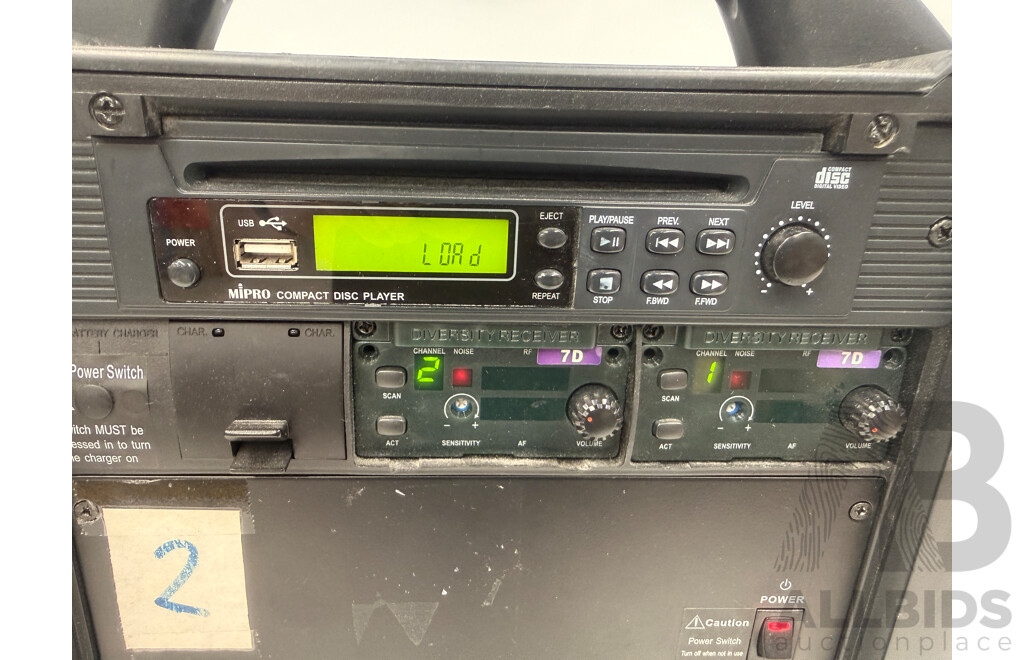 Micropro MA-707E Wireless Amplifier