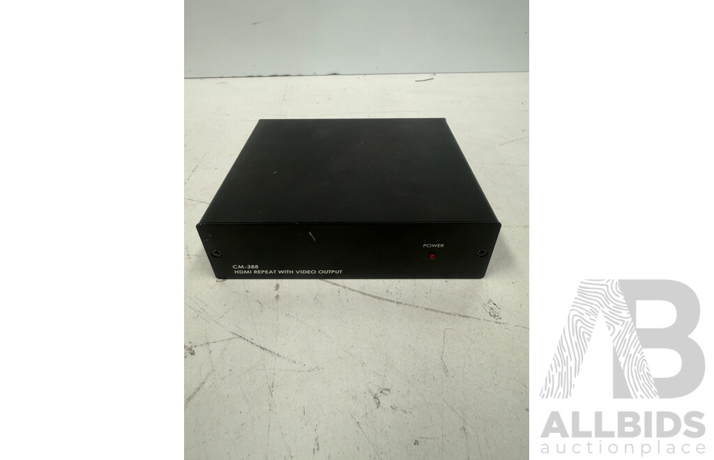 Assorted Audio & Visual Equipment - Crestron + DVIGear + Gefen Tv