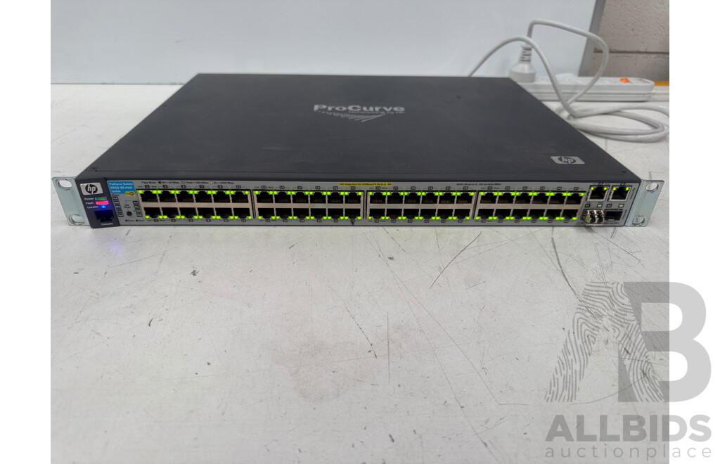 HP ProCurve Switch + Exterity Avedia Server
