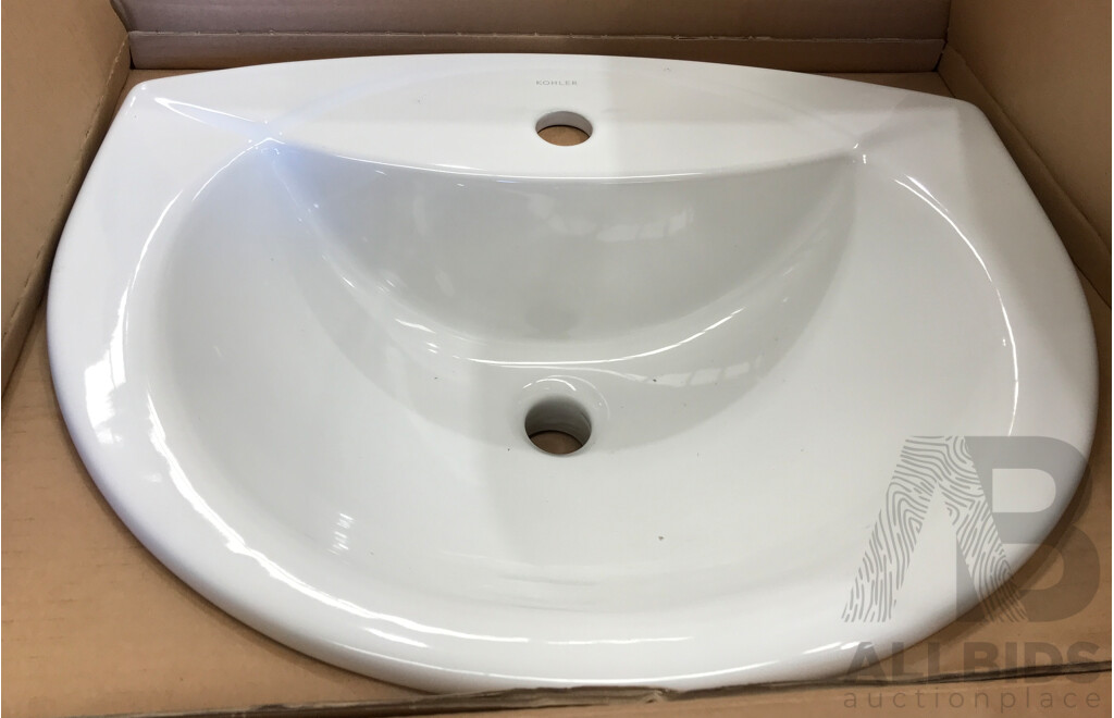 Kohler Folio Self Rimming Single-Hole Lavatory - Brand New - ORP $180.00