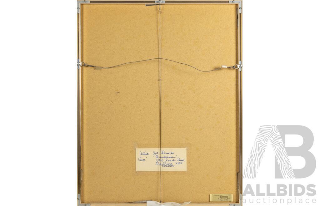 Gil Brooks (20th Century, Australian, 1924-?), Tree (1981), Editioned & Signed Original Screen Print, 64 x 52 cm (frame)