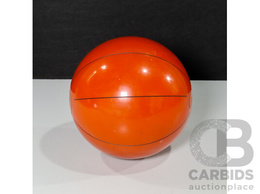 1661128 · Vintage AMF Basketball Themed Bowling Ball