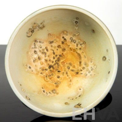 Australian Studio Pottery Lidded Bowl by Michael Wein