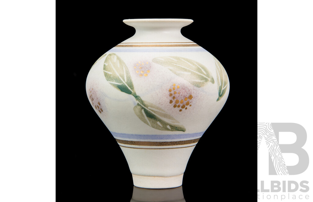 Australian Studio Pottery Small Vase by Wayne and Kathy Alty of South Australia