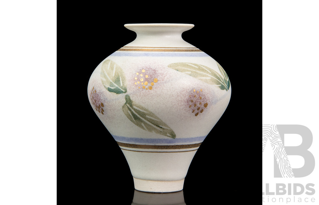 Australian Studio Pottery Small Vase by Wayne and Kathy Alty of South Australia
