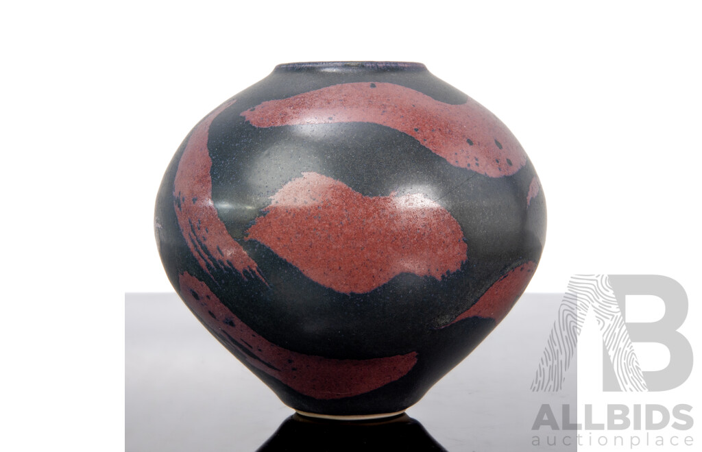 Australian Studio Pottery Vase by Greg Hamilton (c. Early 1990s)