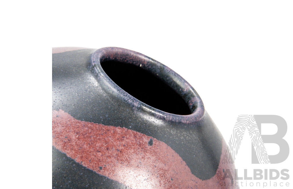 Australian Studio Pottery Vase by Greg Hamilton (c. Early 1990s)