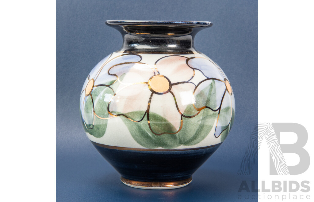 Australian Studio Pottery Vase by Gambles Pottery Victoria