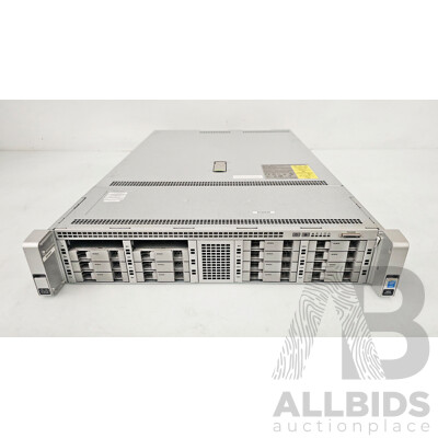 Cisco UCS C240 M4 Dual Intel Xeon (E5-2667 V3) 3.20GHz-3.60GHz 8-Core CPU Server W/ 128GB DDR4