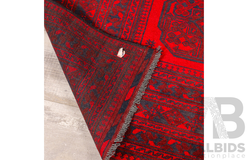 Red Tone Persian Woollen Bokarah