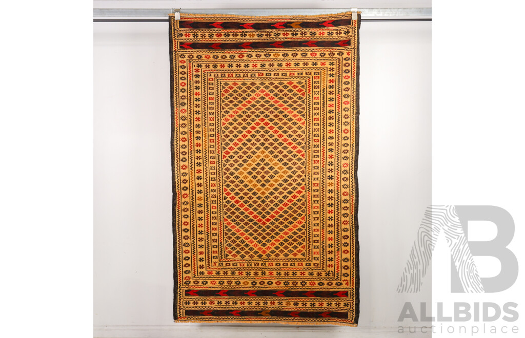 Hand Knotted Afghan Kilim