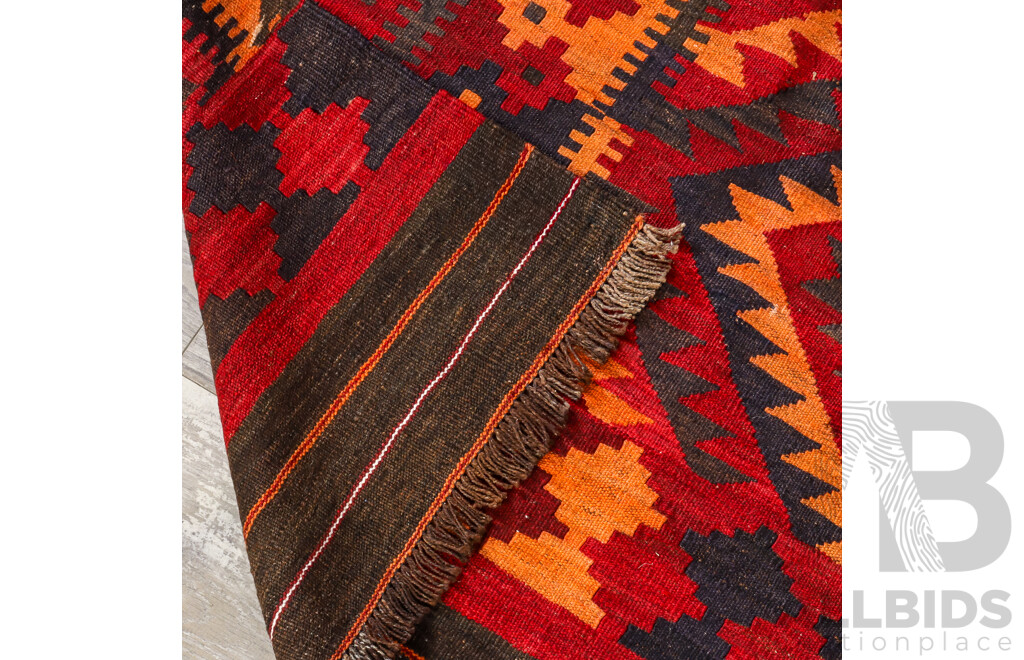 Large Afghan Kilim Floor Covering