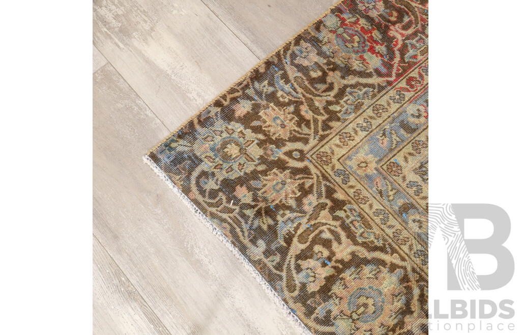 Hand Knotted Antique Persian Rug