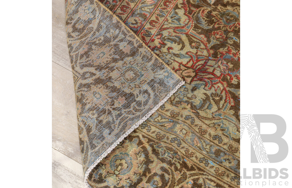 Hand Knotted Antique Persian Rug