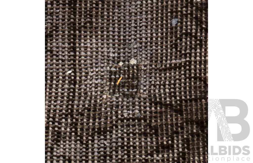 Threadbare Hand Knotted Persian Rug