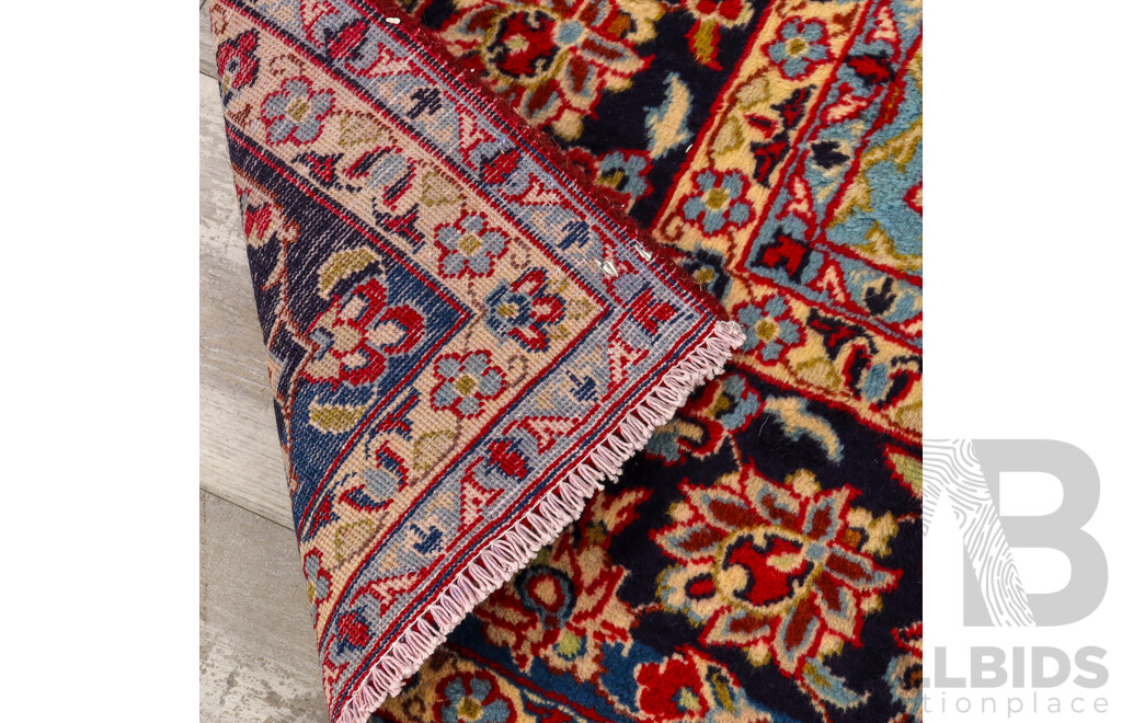 Large Hand Knotted Persian Rug