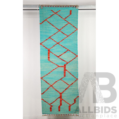 Modern Woollen Kilim Hall Runner