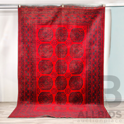 Red Tone Persian Woollen Bokarah