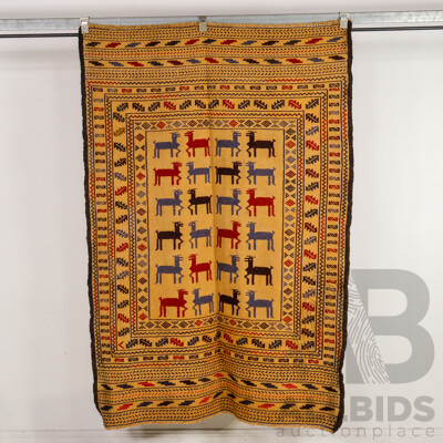 Vintage Afghan Kilim