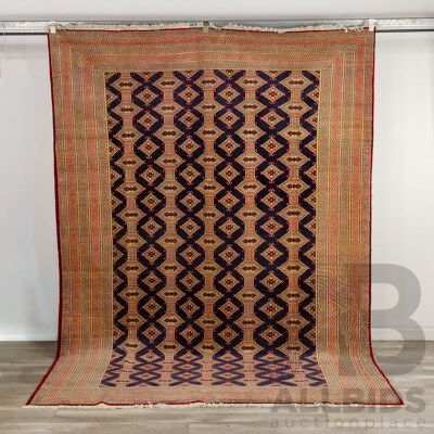 Hand Knotted Pure Woollen Afghan Turkoman