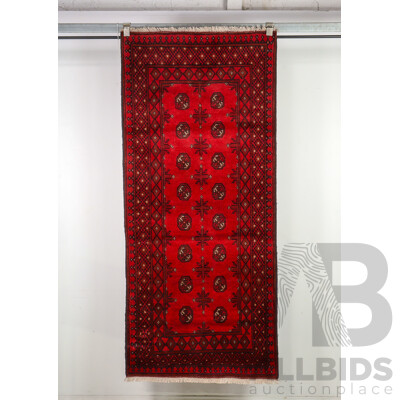 Hand Knotted Afghan Rug