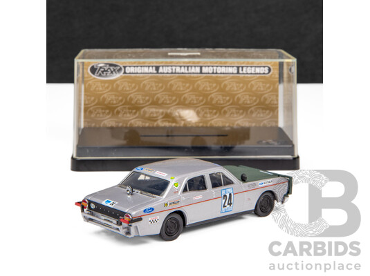 TRAX 1968 Ford XT GT Falcon, London to Sydney Marathon, TR24G  - 1:43 Scale