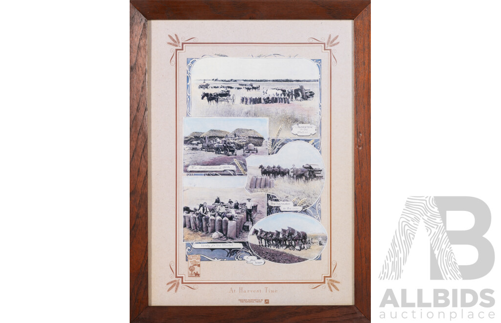 Collection of Five Weekly Times/National Trust Prints Marking the 125 Year Anniversary of the Publication, Published in 1994, 43 x 32 cm (frames) (5)