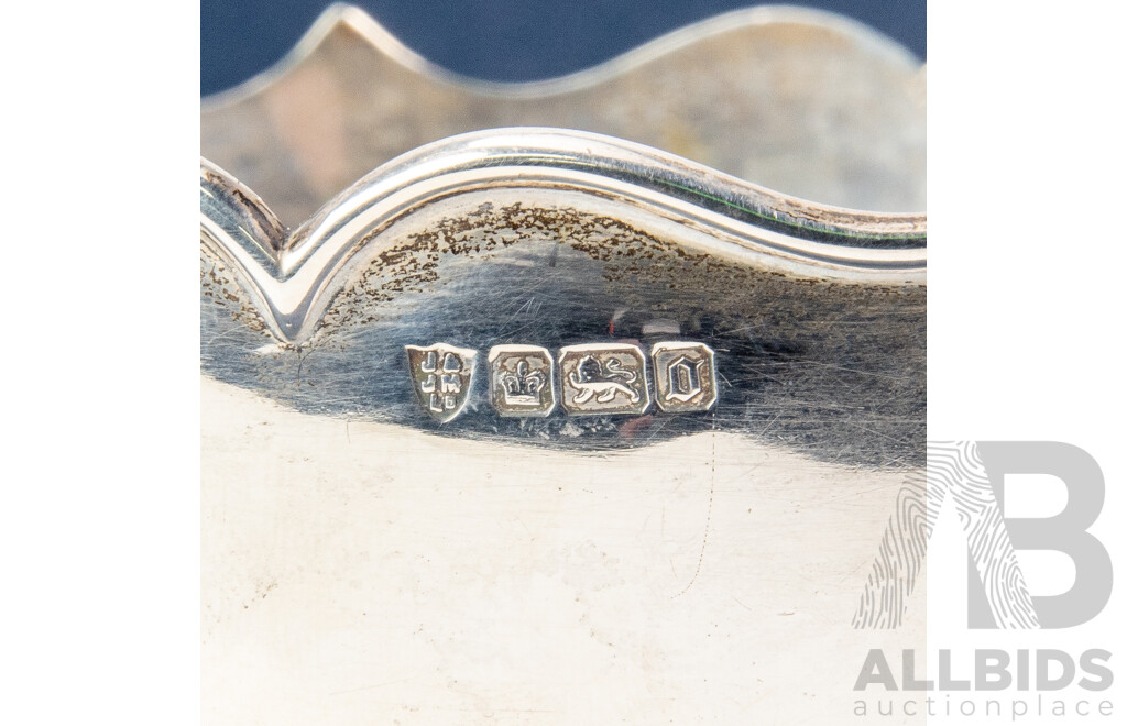 Antique Sterling Silver Bowl, J & J Maxfield Ltd, Sheffield, 1906