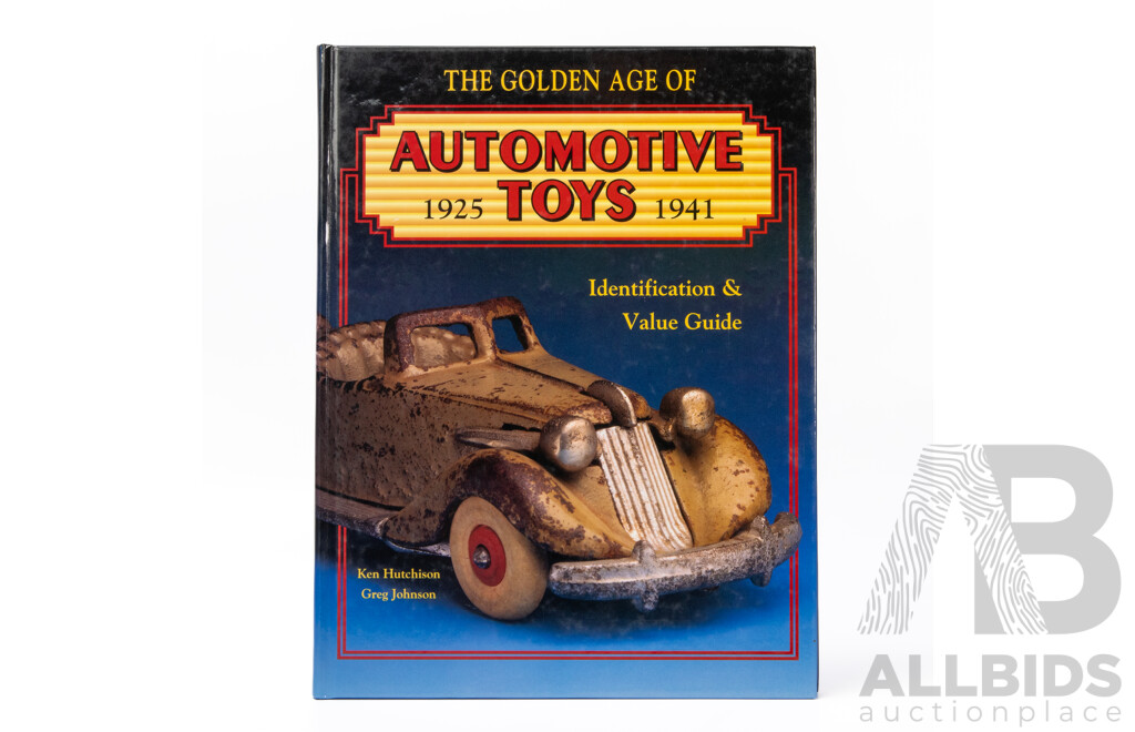 Nine Books Relating to Vintage Toys Including Post War Tin Plate Toys, Tinplate Toys, Motorcycle Toys, Collecting Tin Toys, Collecting Toys, British Tin Toys, Encyclopedia of Metal Toys, Golden Age of Automotive Toys, Automata & Mechanical Toys