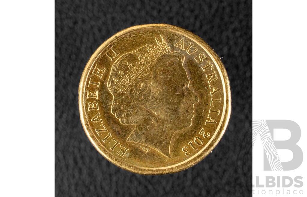 Australian 2013 Two Dollar Coin, 60th Anniversary QE2 Coronation
