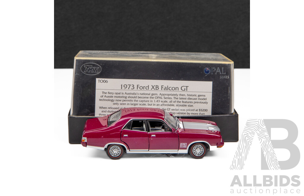 TRAX Opal Series 1973 Ford XB Falcon GT, TO06  - 1:43 Scale
