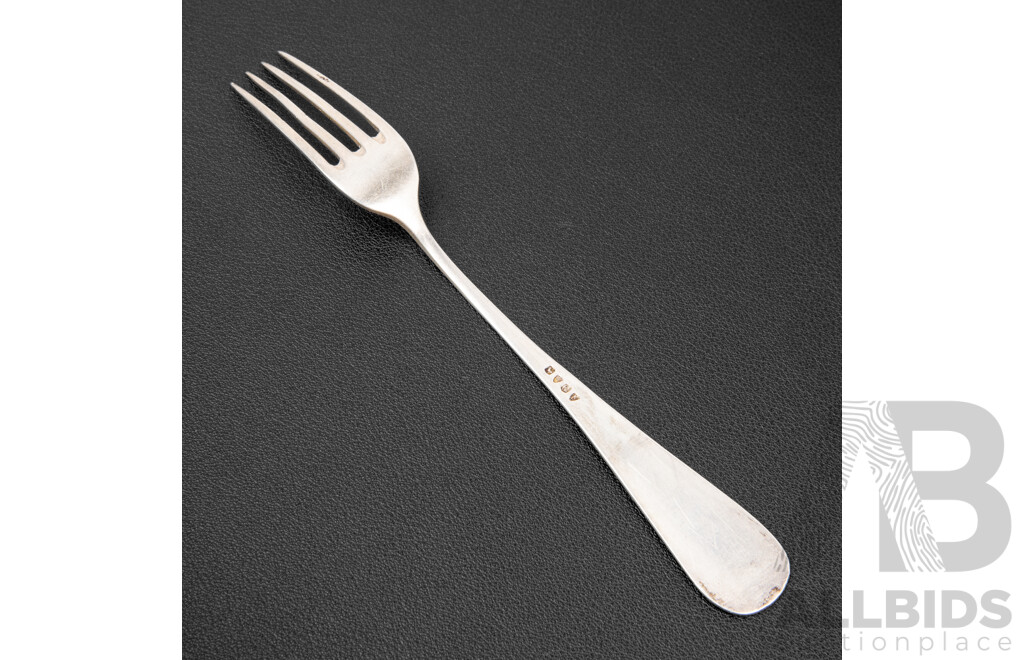 Antique Austrian .800 Silver Form