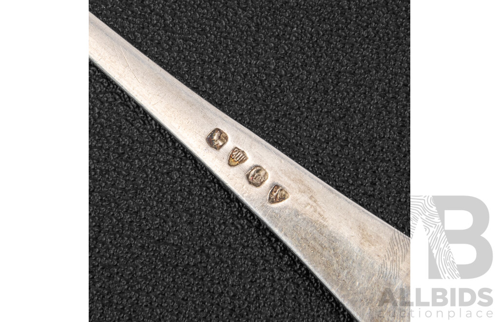 Antique Austrian .800 Silver Form