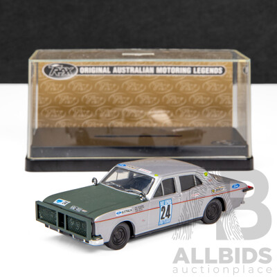TRAX 1968 Ford XT GT Falcon, London to Sydney Marathon, TR24G  - 1:43 Scale