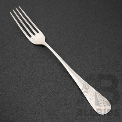 Antique Austrian .800 Silver Form