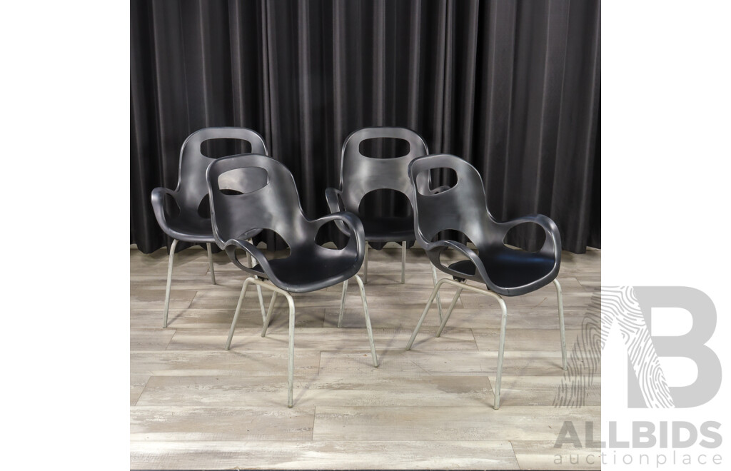 Set of Four 'Oh' Chairs by Karim Rashad for Umbria