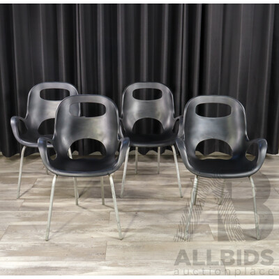 Set of Four 'Oh' Chairs by Karim Rashad for Umbria