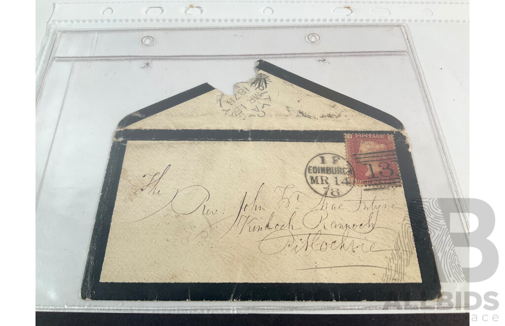 Collection of Great Britain Stamps Including Penny Reds and Blues, QV Jubilee Set