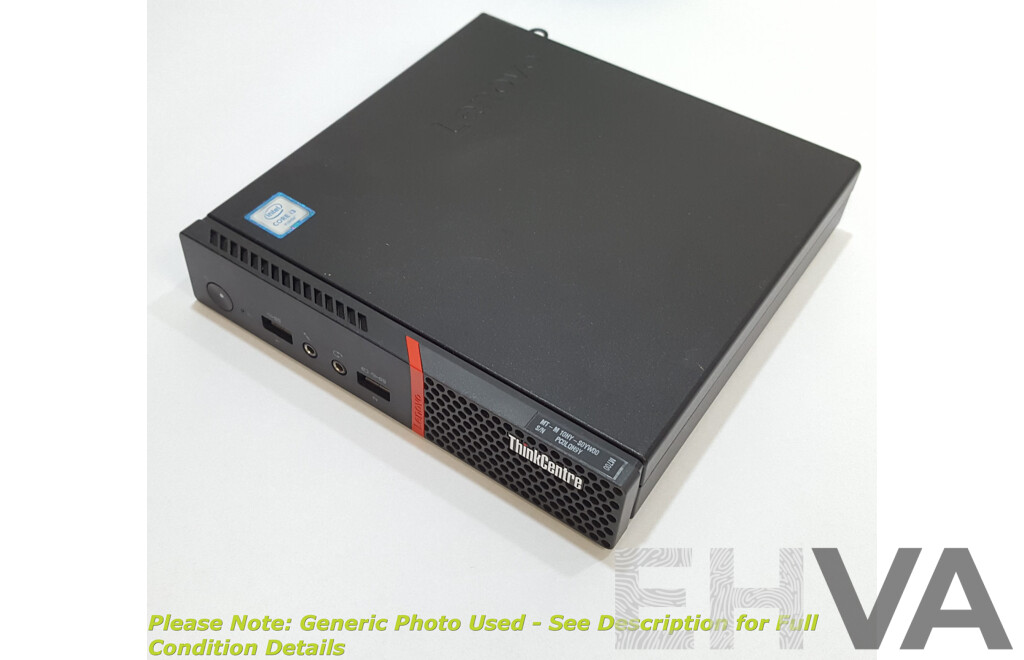 Lenovo ThinkCentre M700 Intel Core i3 (6100T) 3.20GHz 2-Core CPU Tiny Form Factor Desktop Computer